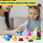 JOYIN Mochi Squishy Toy Set, 50 Pack Kawaii Squishies Party Favors for Kids, Stress Relief Fidget Toys, Birthday Gifts, Goodie Bag, Classroom Prizes