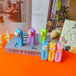 12 Pack Cute Retractable Pencil Erasers for Kids Fun Erasers Bulk Kawaii Kids Pencil Eraser for Classroom Rewards Students Gifts School Supplies.