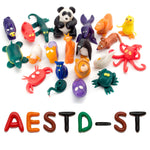 Aestd-ST Polymer Clay 60 Colors, Modeling Clay for Kids DIY Starter Kits, Oven Baked Model Clay, Non-Sticky,with Sculpting Tools, Holiday Gift for Children and Artists.