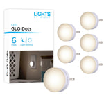 Lights By Night Mini LED Night Light, Plug-In, Dusk to Dawn Sensor, Warm White, Compact, Ambient Lighting, LED Lights for Bedroom, Bathroom, Nursery, Hallway, Kitchen, 45176, 6 Pack