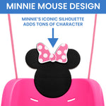 Disney Minnie Mouse 2-in-1 Outdoor Swing by Delta Children – for Babies and Toddlers – Full Bucket Seat