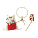 PlanToys® Wooden Pretend Play Video Creator Kit for Kids | Montessori Vlogger Role Play Toy with Camera, Ring Light & More | Eco-Friendly Educational Toy for Storytelling & Communication Skills