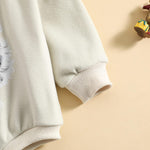 MERSARIPHY Baby Christmas Clothes Baby Boy Girl Sweatshirt Romper Santa Baby Romper Tops Fall Winter Outfits