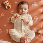 Yoofoss Baby Crib Sheets 2 Pack for Boys and Girls - 52x28 Fitted Crib Sheet Neutral Fits for Standard Crib and Toddler Mattress, Ultra Soft Breathable Microfiber Animal World