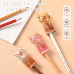 4Pcs Cute Capybara Retractable Eraser and Capybara Pencil Sharpener,Capybara Cute Birthday Christmas Gifts Set for Kawaii Office School Home Supplies