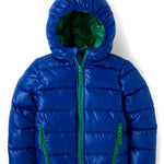 Gymboree,and Toddler Puffer Jacket,Navy Pier,12-18 Months