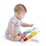 Baby Einstein Glow & Discover Light Bar Musical Activity Station and Tummy Time Toy, Montessori Cause and Effect Early Learning for 3-36 months