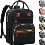 Diaper Bag Backpack for Women Large Capacity with Insulated Pockets Multifunctional Diaper Bags For Baby Girl Boy Waterproof Baby Bags For Mama Maternity Travel Bag Black