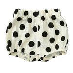 EISHOW 3-Pack Toddler Baby Girls Bloomers Shorts Infant Boys Casual Cotton Linen Solid Floral Elastic Panty Diaper Covers Pants