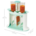 Infantino Squeeze Station for Homemade Baby Food, Pouch Filling Station for Puree Food for Babies and Toddlers, Dishwasher Safe and BPA-Free