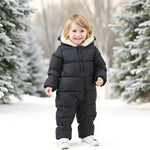 BFUSTYLE Baby Snowsuit 0-24 Months Winter Clothes Infant Boy Girl Puffer Jacket Newborn One Piece Coat with Hooded