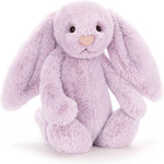Jellycat Bashful Lilac Bunny Stuffed Animal, Medium 12 inches - Rabbit and Bunny Plush Toy - Classic Children's Gift