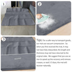 Huloo Sleep Baby Play Mat for Floor,1.3" Thick Elasti-Foam 50"×50" Playpen Mat for Tummy Time,Non-Toxic Certified Water Repellent Soft Coral Velvet for Toddler,Infant,Kids,Non-Slip Backing Safe for Crawling(Dark Grey)