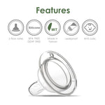 Maymom Silicone Nipple Fast Flow, 4pc