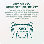 SmartyPants Pull Up Style Diapers | EWG Verified Safe & Plant-Based | Quilted 360 Waistband, Super Absorbent for Overnight Leak Protection | Training Pants by HealthyBaby | Size 3 (54 Count)