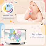 15PCS Rattles for Babies 0-6 Months - BPA-Free Baby Rattles 0-3, 6-12 Months for Newborn Soft Teething Toys Infant Toys with Wrist & Ankle Rattles, Baby Gift Set with Box for Hand-Eye Coordination