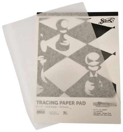 Sax Tracing Paper Pad - 11 x 14 inches - 50 Sheets per Pad - White