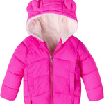 BFUSTYLE Baby Girls Boys Winter Coat Warm Fleece Jacket for Toddler Kids 6M-5T