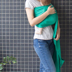 Vlokup Baby Water Ring Sling Carrier | Lightweight Breathable Mesh Baby Wrap for Infant, Newborn, Kids and Toddlers | Perfect for Summer, Swimming, Pool, Beach | Great for Dad Too Green