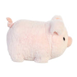 Aurora® Adorable Spudsters™ Cutie Pig Stuffed Animal - Round Shape Makes for Comforting Cuddles - Perfect for Kids All Ages and Animal Loving Adults - Pink 10.5 Inches