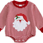 St Patricks Day Baby Boy Outfit Newborn Waffle Shamrock Onesie Sweatshirt Bubble Romper Top Infant Spring Clothes