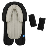 COOLBEBE Upgraded 3-in-1 Babybody Support for Newborn Infant Toddler - Extra Soft Car Seat Insert Cushion Pad, Perfect for Carseats, Strollers, Swings