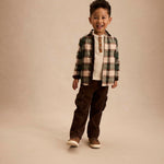 Gymboree,Boys,and Toddler Long Sleeve Thermal Henley Shirt,Vanilla Tidal Colorblock,12 Months,18 Months