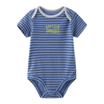 Kiddiezoom Unisex Baby 5-Pack Short-Sleeve Bodysuit baby clothes