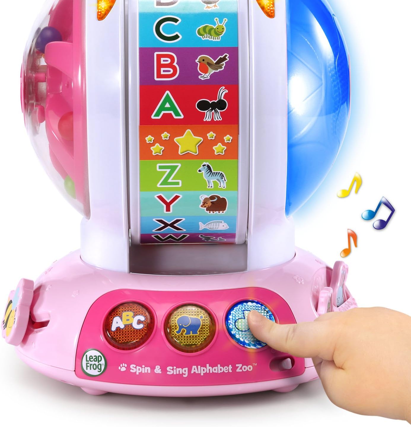 LeapFrog Spin and Sing Alphabet Zoo, Pink