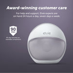 Elvie Curve - Manual Wearable Breast Pump - Hands-Free, Kick-Proof, Portable Silicone Pump that Can Be Worn in-Bra for Gentle, Natural Milk Expression - Breast Feeding Essentials