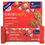 Cerebelly Organic Toddler Snack Bars – Strawberry Beet (Pack of 5), Healthy Bars with Veggies & Fruit, 16 Brain Supporting Nutrients, Nut-Free