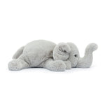 Jellycat Wanderlust Elly Elephant Stuffed Animal, 14 inches - Elephant Plush Toy - Classic Children's Gift