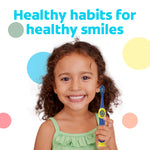 Colgate Bluey Extra Soft Toothbrush for Kids, Kids Toothbrush Pack with Built in Suction Cup Toothbrush Holder, Designed for Children Ages 2 and Up, Extra Soft Bristles, 2 Pack