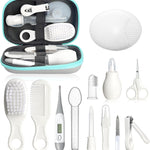 Baby Healthcare and Grooming Kit, Portable Baby Safety Care Set, Baby Essentials kit for Newborn(Grey White 13 in 1)