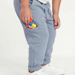 Andrew Scott Kids French Terry Joggers | 100% Cotton | Drawstring & Pockets Pants | Boys Girls | Multi Packs & Colors