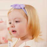 jollybows 40pcs Baby Girls Grosgrain Ribbon Hair Bows Headbands 3" Hair Band Hair Accessories for Infants Newborn Toddler