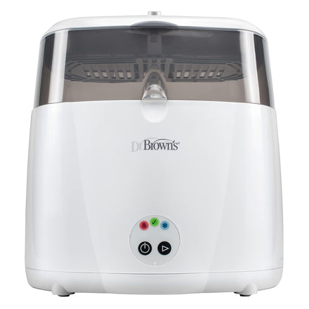 Dr. Brown's baby bottle sterilizer on a white background