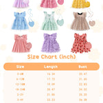 Kucnuzki Toddler Girl Dress 2t 3t Girl Clothes Cute Ruffle Tutu Princess Pink Polka Dot Swing Beach Dress for Toddler Summer Two Piece Outfit Casual Sundress