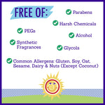 California Baby Overtired & Cranky Hair Gel for Kids | 100% Plant-Based Baby Hair Gel | Medium-Hold | Hypoallergenic | 82 g / 2.9 oz.