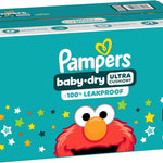 Pampers Diapers - Baby Dry - Size 3, 104 Count, Absorbent Disposable Infant Diaper (Packaging May Vary)