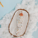 Copper Pearl Swaddle Blankets for Newborns | Soft Stretchy Receiving Blankets for Boys and Girls | Large 46 x 46 Inch Baby Blankets | Lightweight and Breathable Swaddles | Juliet
