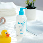 Bliss Baby Moisturizing Baby Lotion, Premium & Fragrance-Free, Daily Hydrating Lotion - For Babies, Kids & Adults with Sensitive Skin, Vegan, Hypoallergenic, Dermatologist Tested, Clean & Gentle