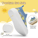 BACSAC Baby Shoes Toddler Shoes Boys Girls Infant Sock Shoes Lightweight Breathable Walking Baby Shoes 6-36 Months Blue,6-9 Months