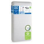Sealy Baby Posturepedic Grace Hybrid - Firm 2 Stage Breathable Crib Mattress with Waterproof Barrier - GREENGUARD Gold Certified, Soy-enhanced Foam for Infants and Toddlers, Made in the USA (52x28")