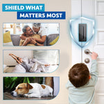 Dwell+Good Door Locks (2-Pack) - Easy To Install Aluminum Home Security Door Locks for Front Door - Child Proof Door Lock for Kids Safety - Withstand 800 lb of Force & Tamper Proof Top Door Lock Latch
