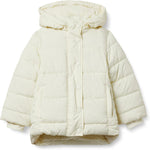 Amazon Essentials Girls and Toddlers' Heavyweight Hooded Puffer Coat, Water-Resistant