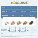 Sawimlgy Baby Girls Boys Sandals Summer Flowers Shoe Rubber Sole PU Leather Mesh Infant Toddler First Walkers Princess Dress Outdoor Shoes