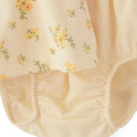 The Children's Place,Baby-Girls,and Newborn Casual Short Sleeve Dress with Diaper CoverYellow Floral,6 Months,9 Months