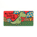 Jellycat If I were a Dinosaur Board Book and Bashful Dinosaur Stuffed Animal