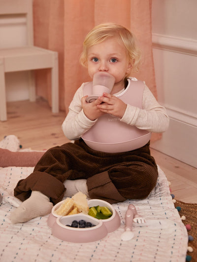 BabyBjörn Mealtime Set, 4 pc, Powder Pink
